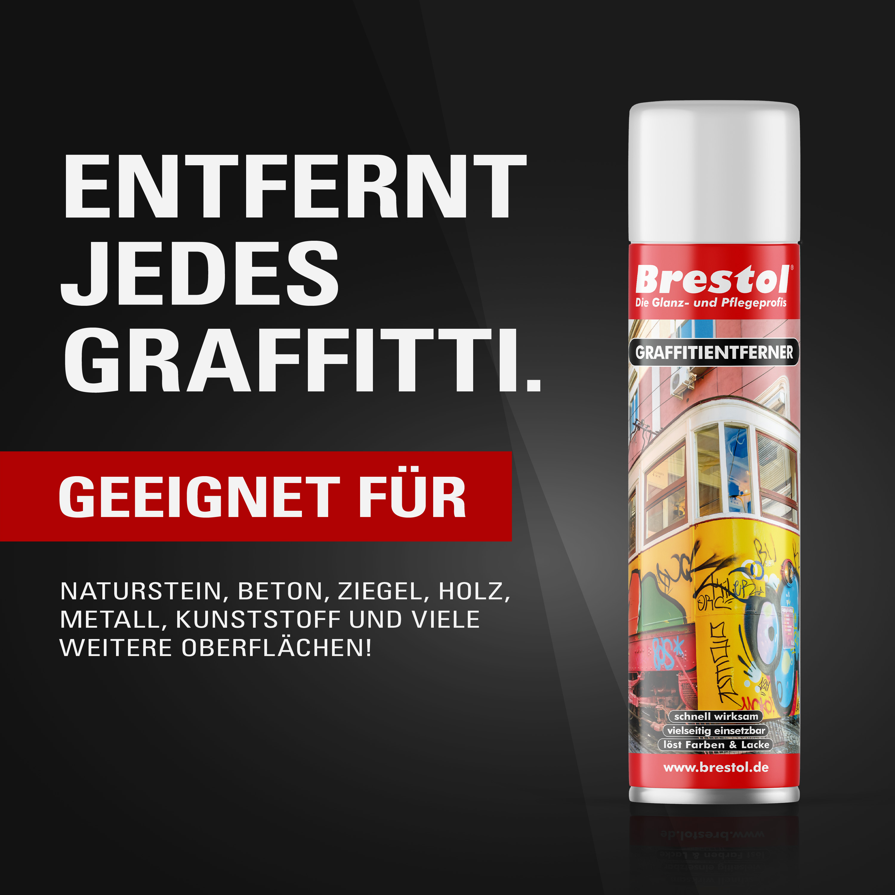 Graffitientferner Infobild 1 Brestol