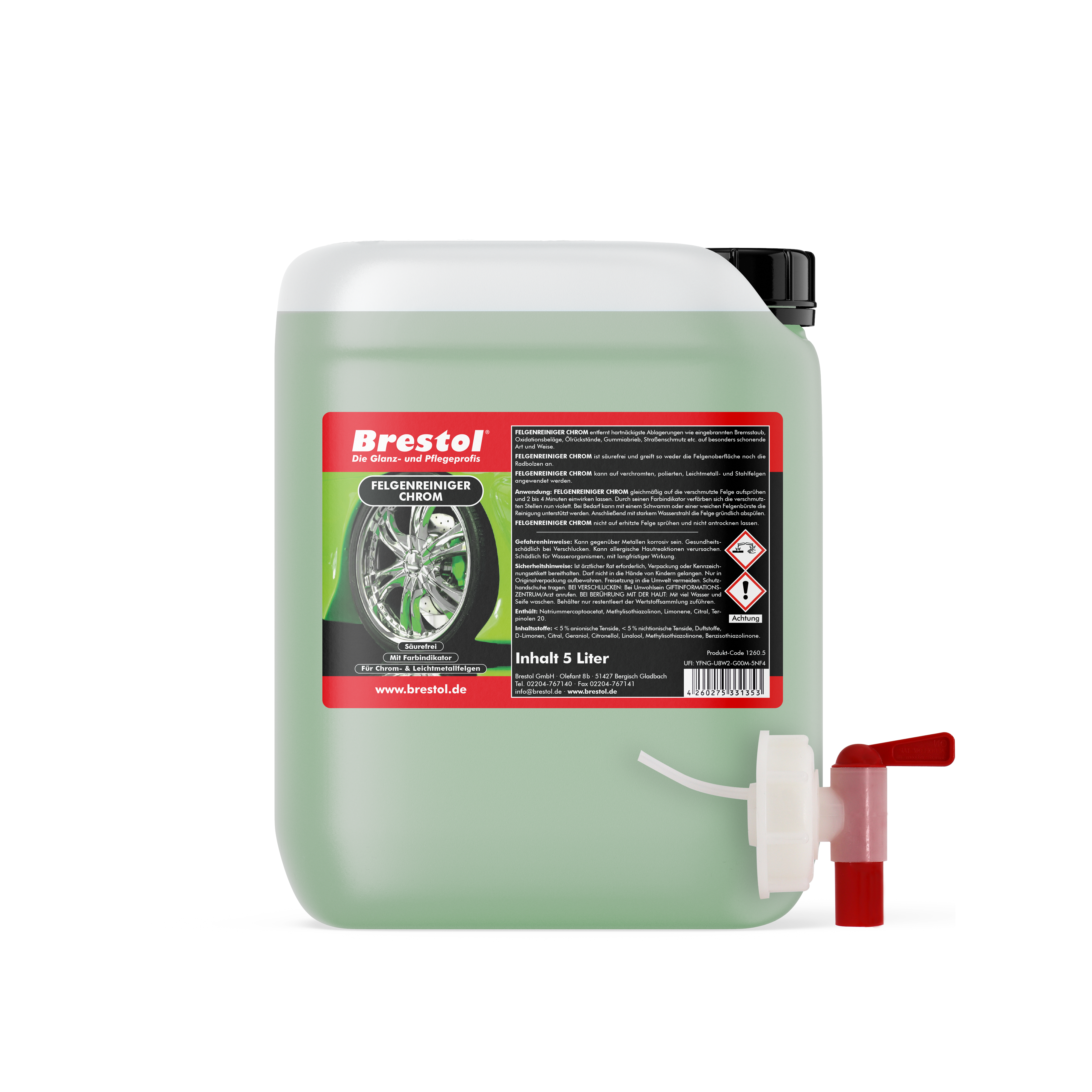 felgenreiniger saeurefrei 5 liter