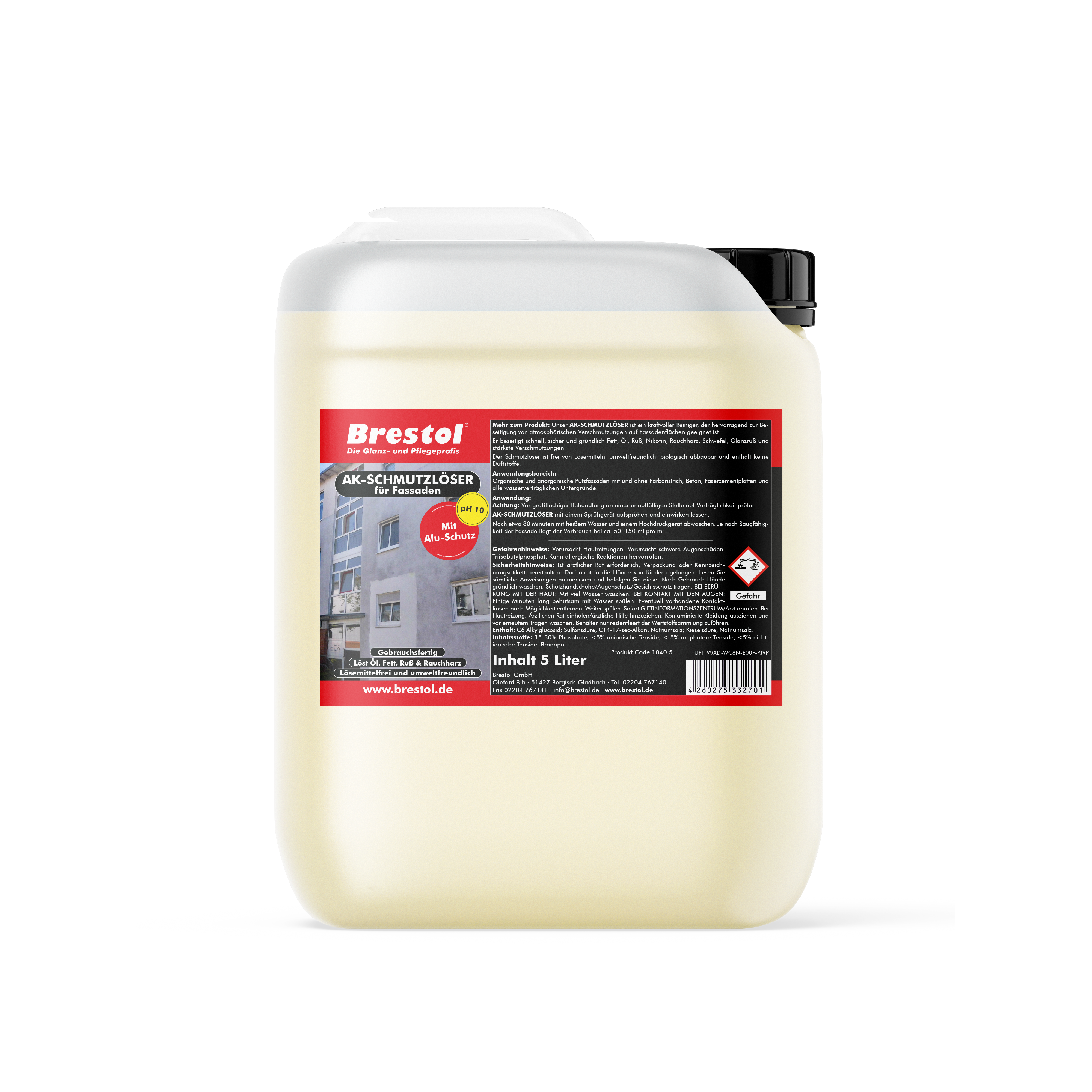 Ak-schmutzloeser fuer fassaden 5liter