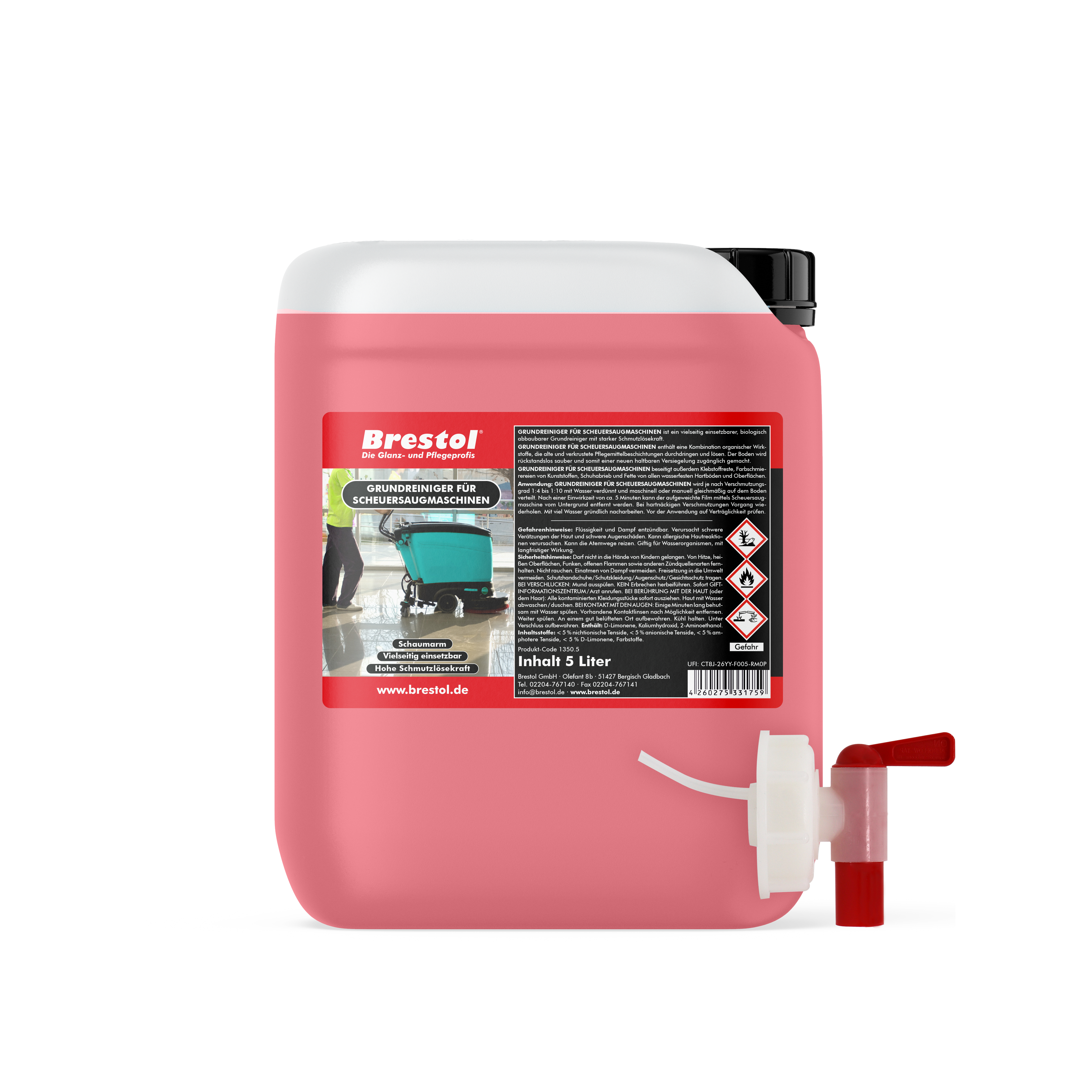 grundreiniger maschinell 5 liter