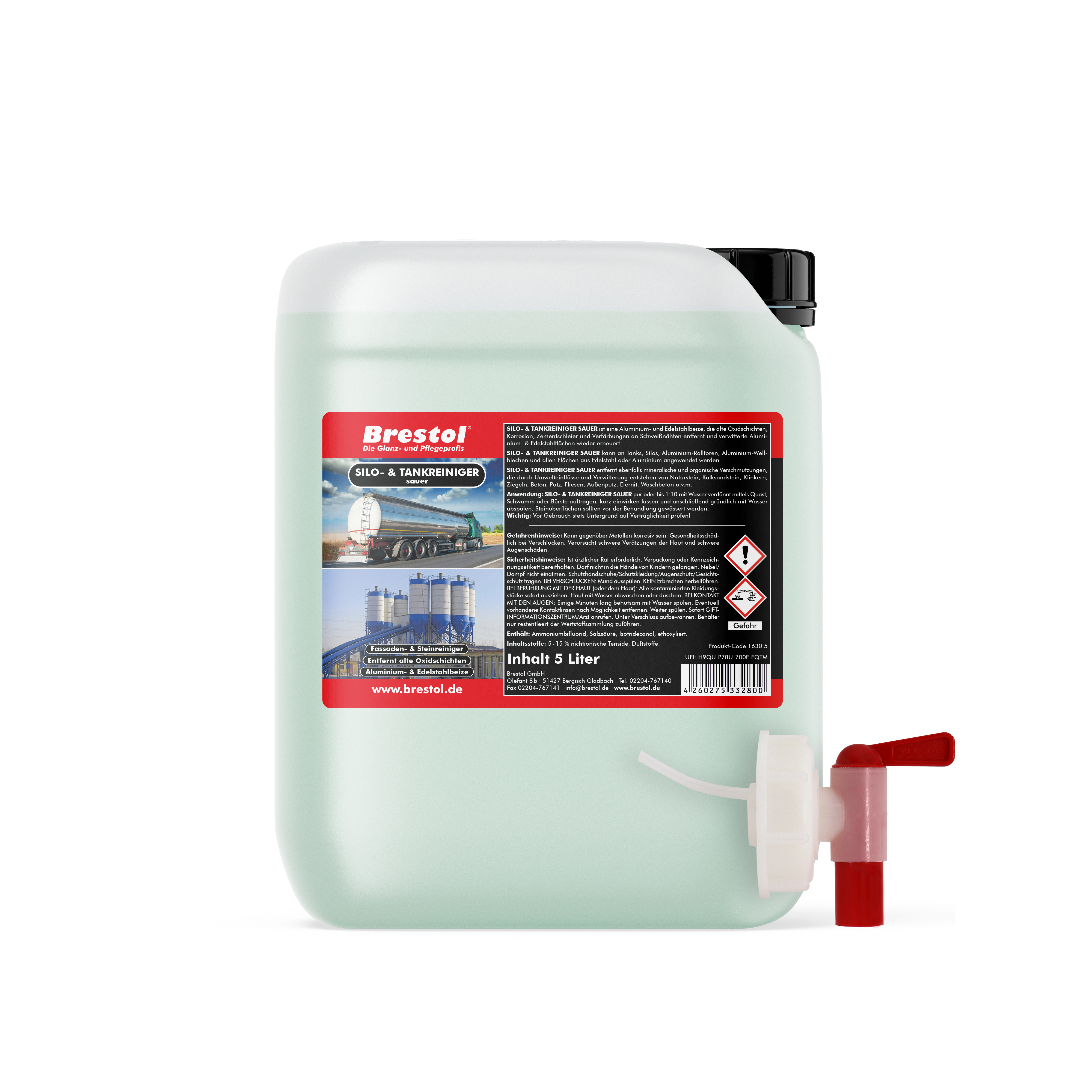 silo und tankreiniger sauer 5 liter